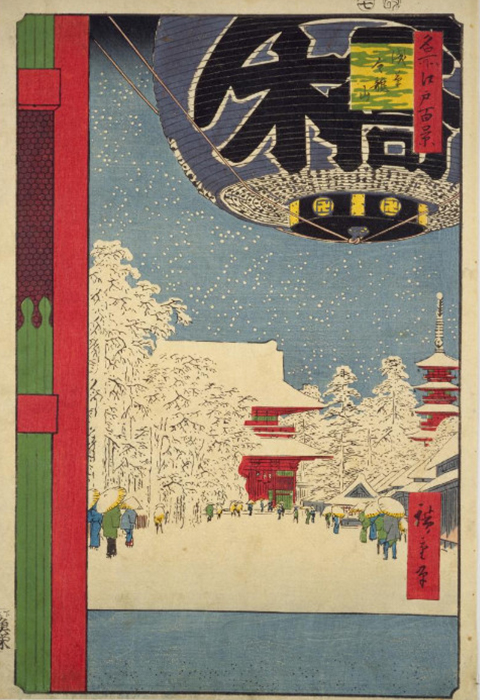 名所江戸百景（歌川広重）／ホームメイト