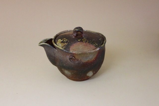 御幡康照作 備前焼 手びねり宝瓶 備前焼陶吉は人間国宝作品から現代