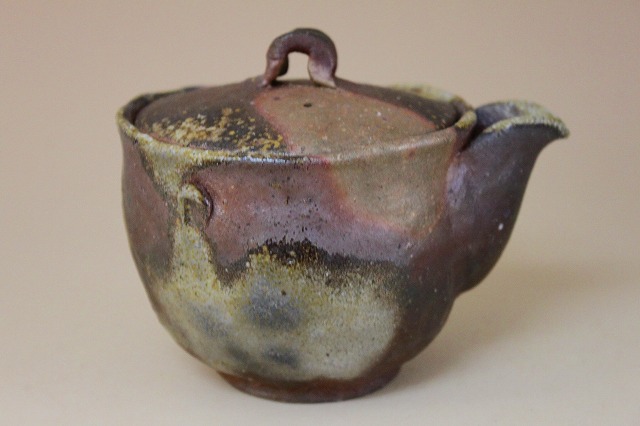 御幡康照作 備前焼 手びねり宝瓶 備前焼陶吉は人間国宝作品から現代