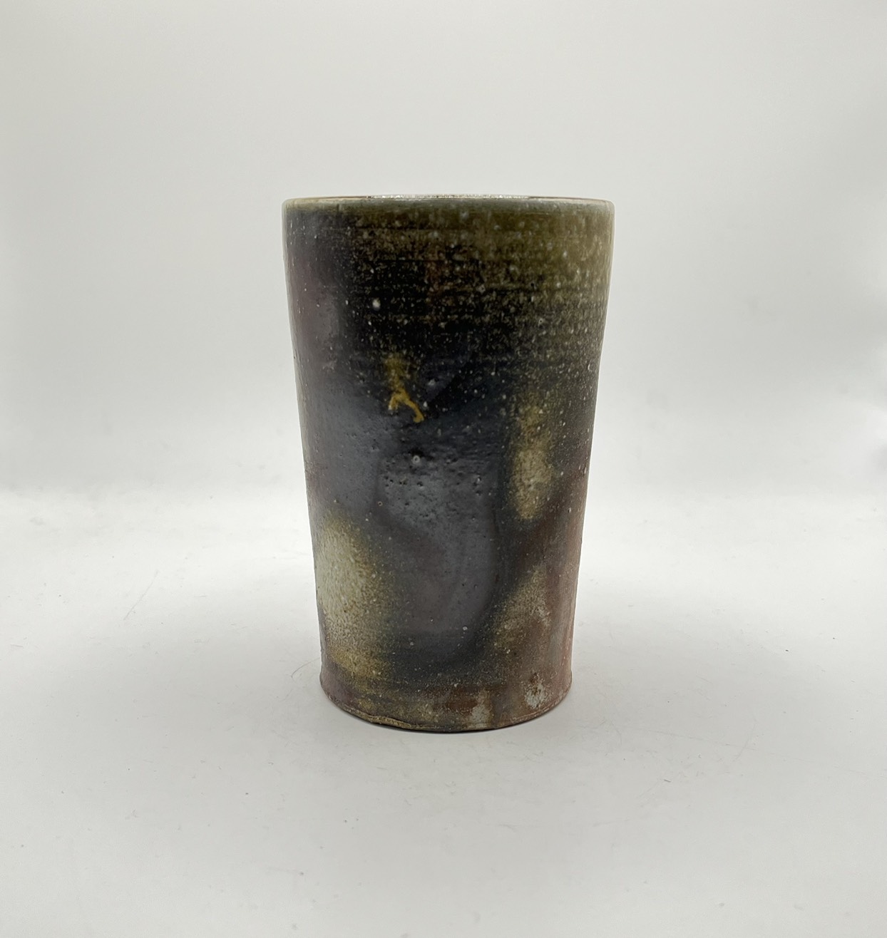 相馬美鶴作 備前焼 ハイボールカップ 備前焼陶吉は人間国宝作品から