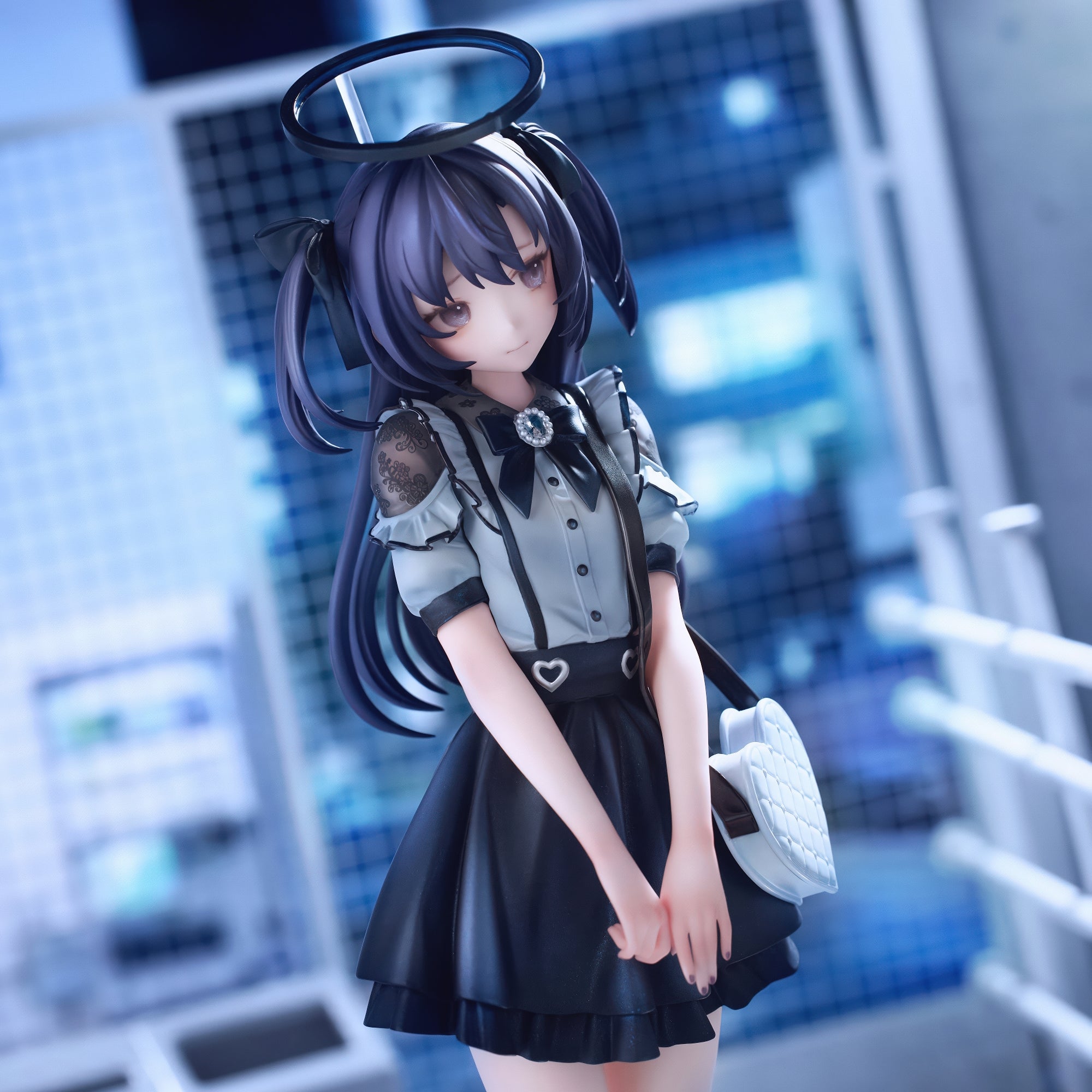 ブルーアーカイブ 早瀬 ユウカ 水色系統 Ver. 1/7スケール 塗装済み