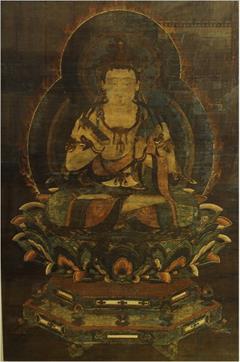 東みよし町の文化財 絹本著色文殊菩薩像 - 東みよし町