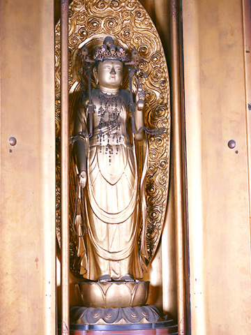 十一面観音立像 - 北島町