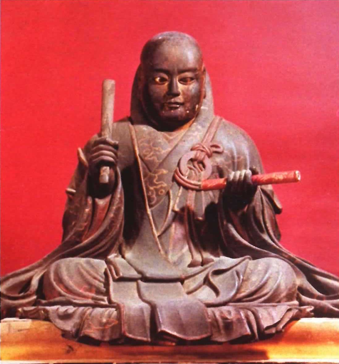 木造 日蓮聖人坐像 | まつまえの文化財