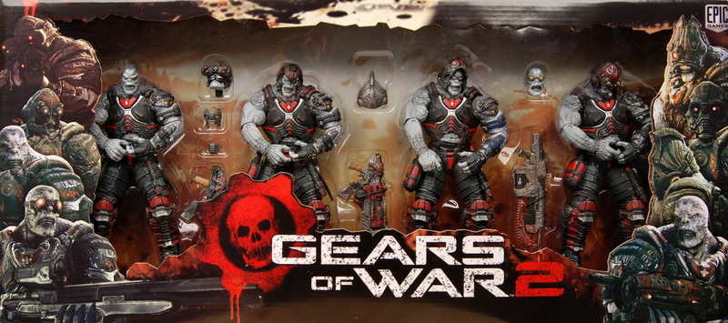 Neca Boxed Set And 2-Pack From Gears Of War 2 - The Toyark - News
