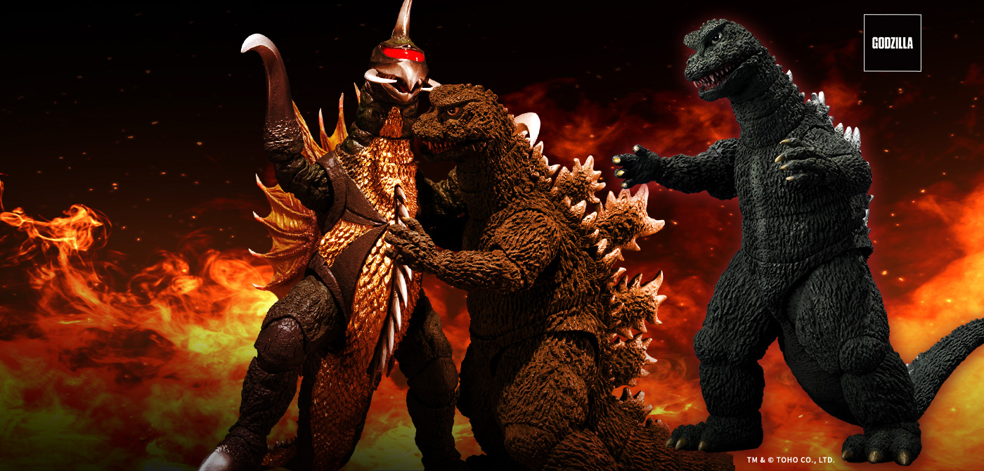 Godzilla vs Gigan - S.H. MonsterArts Godzilla - Pre-Orders Now