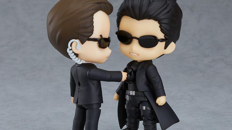 The Matrix - Nendoroid Neo and Agent Smith Figures - The Toyark - News