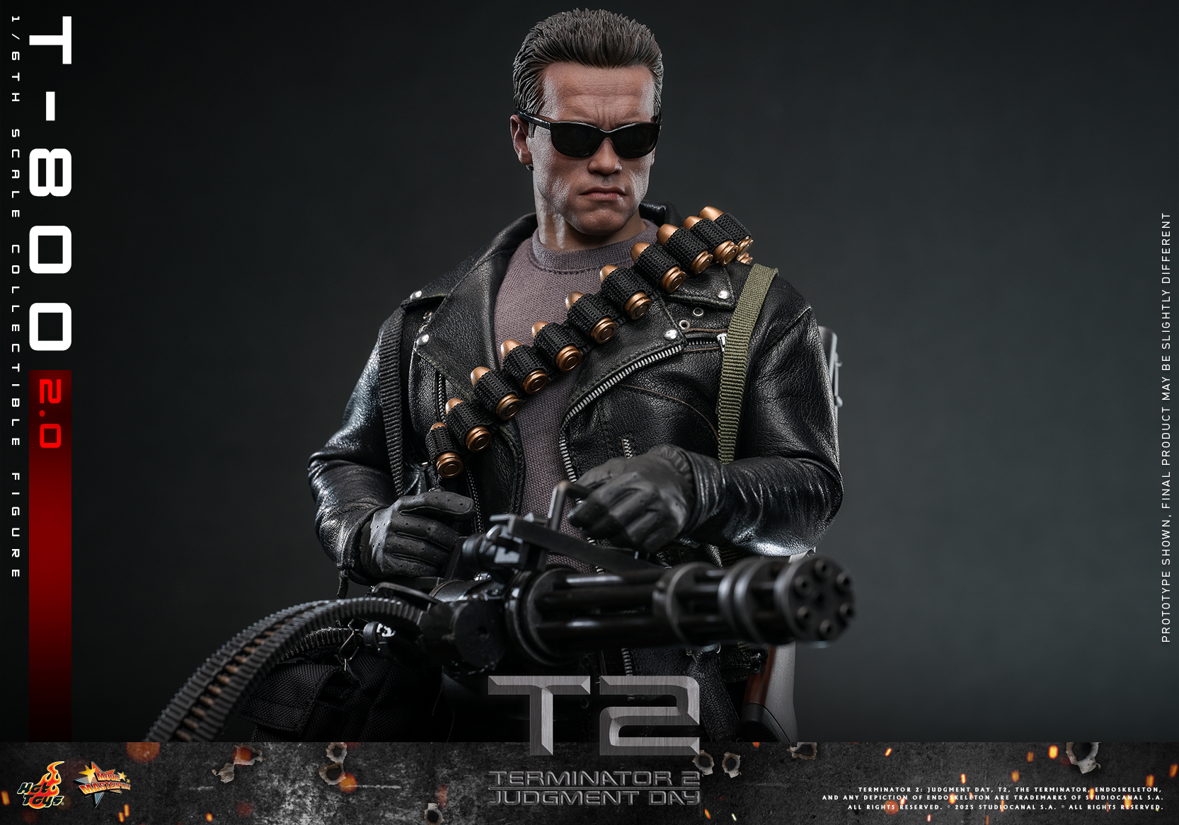 Terminator 2: Judgment Day - Hot Toys T-800 (2.0) Figure - The