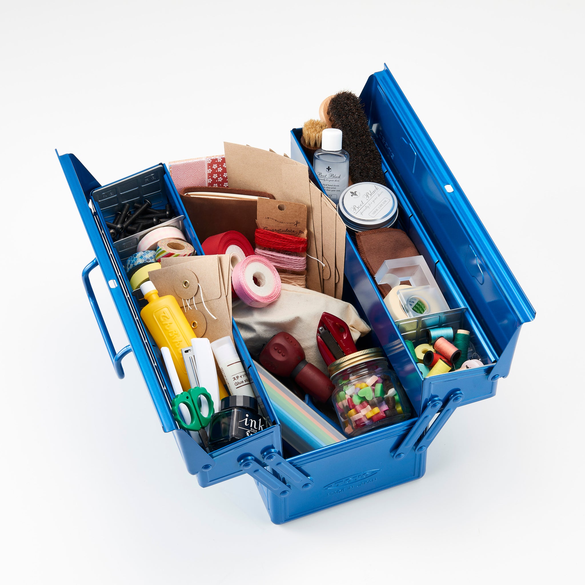 TOYO Cantilever Toolbox ST-350 BK2 (Matte black) | 東洋スチール