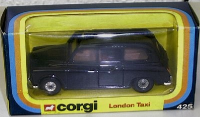 Corgi 425, London taxi - Free Price Guide & Review