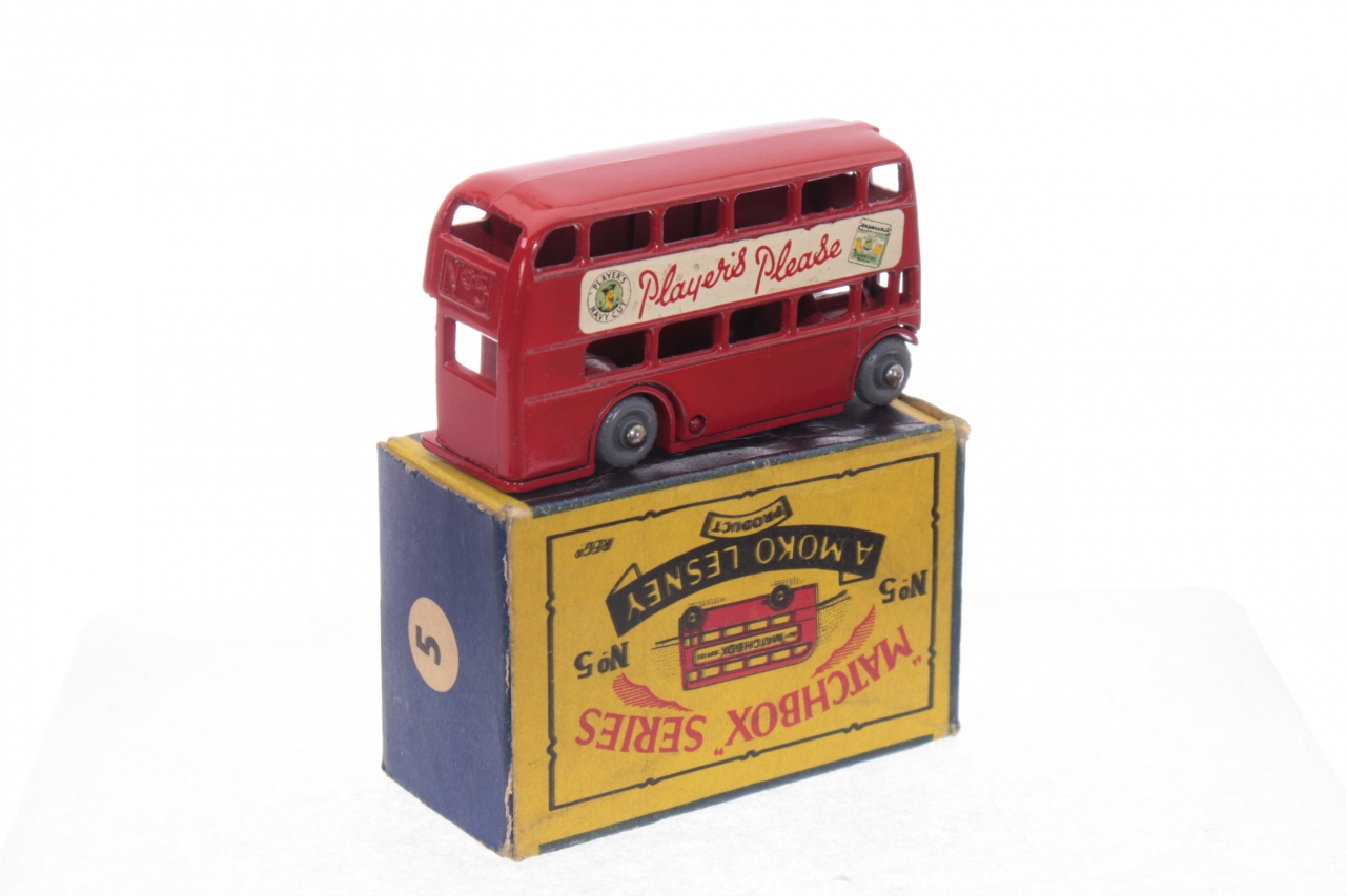Matchbox 5b, London Bus Players Please - Free Price Guide & Review