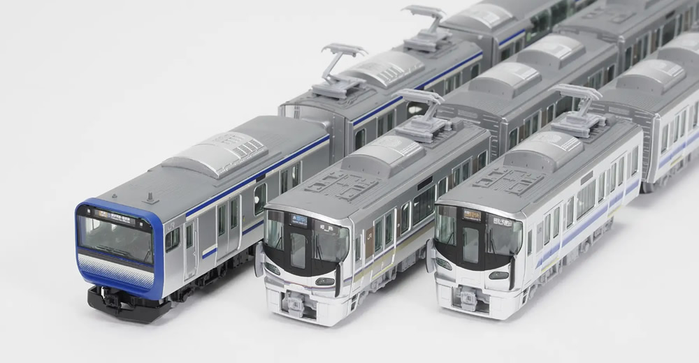 リアルな造形の鉄道模型が“半分サイズ”で手軽に楽しめる新シリーズ「鉄