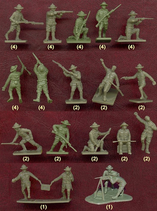 World War One American Infantry | Best Selection of Plastic and
