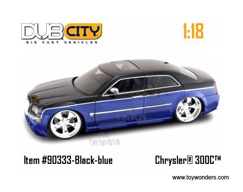 chrysler 300C Hard Top by Jada Toys Dub City 1/18 scale diecast