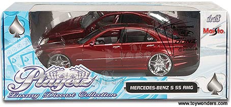 mercedes Benz S55 AMG by 1/18 scale diecast model car wholesale 31051R