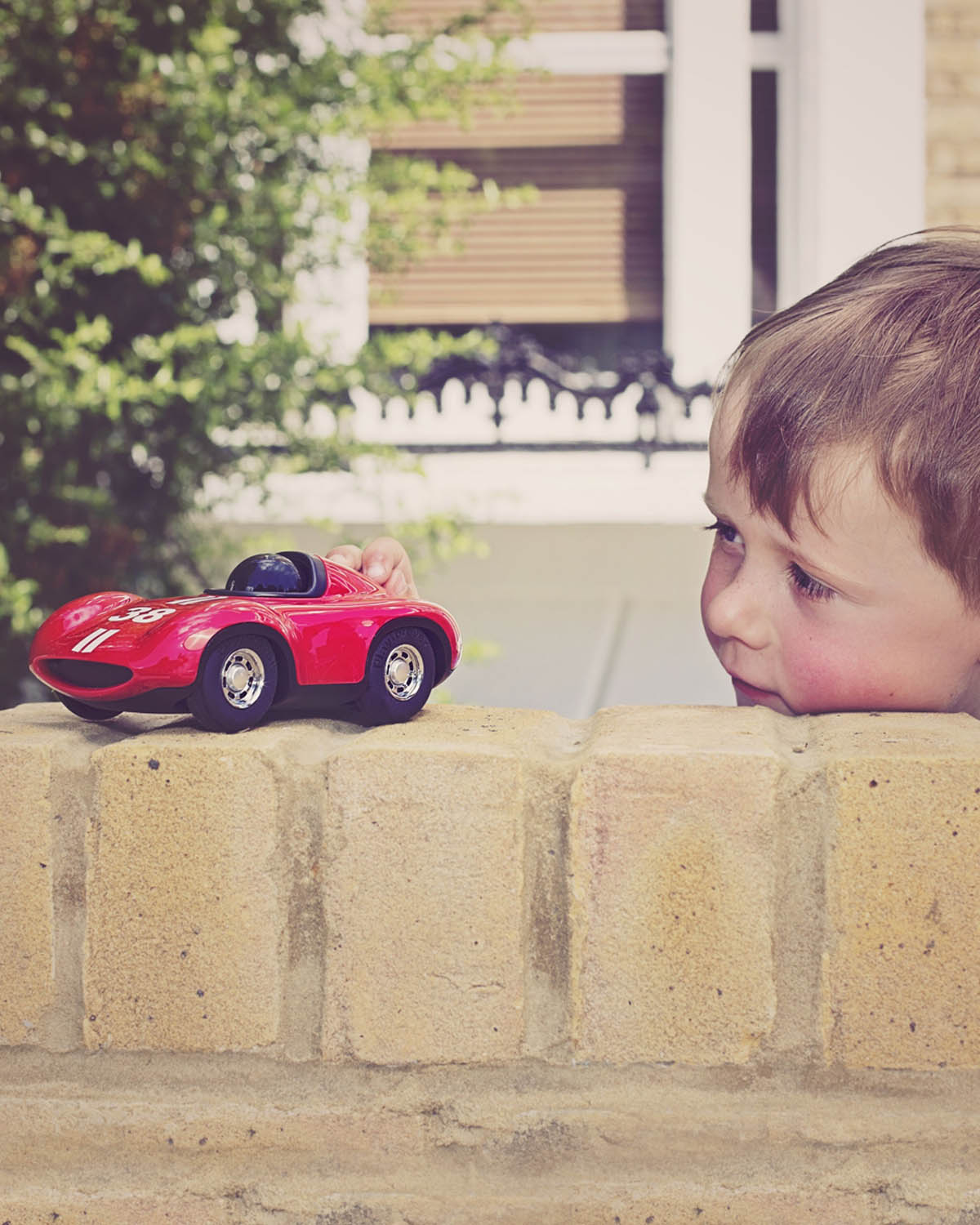 Playforever Car MINI SPEEDY LE MANS Red - Toytoise