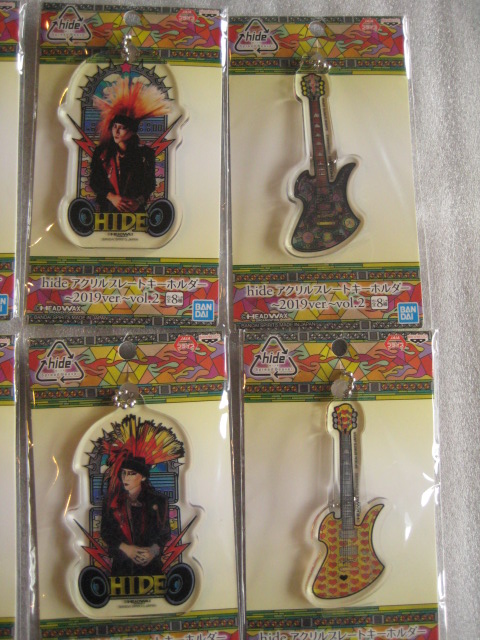 hide アクリルプレートキーホルダー 8種 XJAPAN hide アクリルプレート