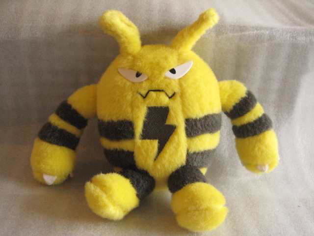 ポケットモンスター[エレキッドぬいぐるみ・旧トミー]Pocket Monsters