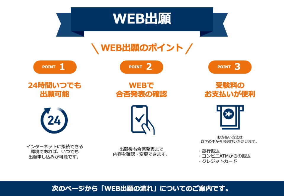WEB出願の手順について | 戸板女子短期大学 （東京都）