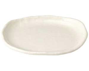 なごみ 白楕円万能皿(楕円形の中皿(和食器))|食器通販の陶磁庵