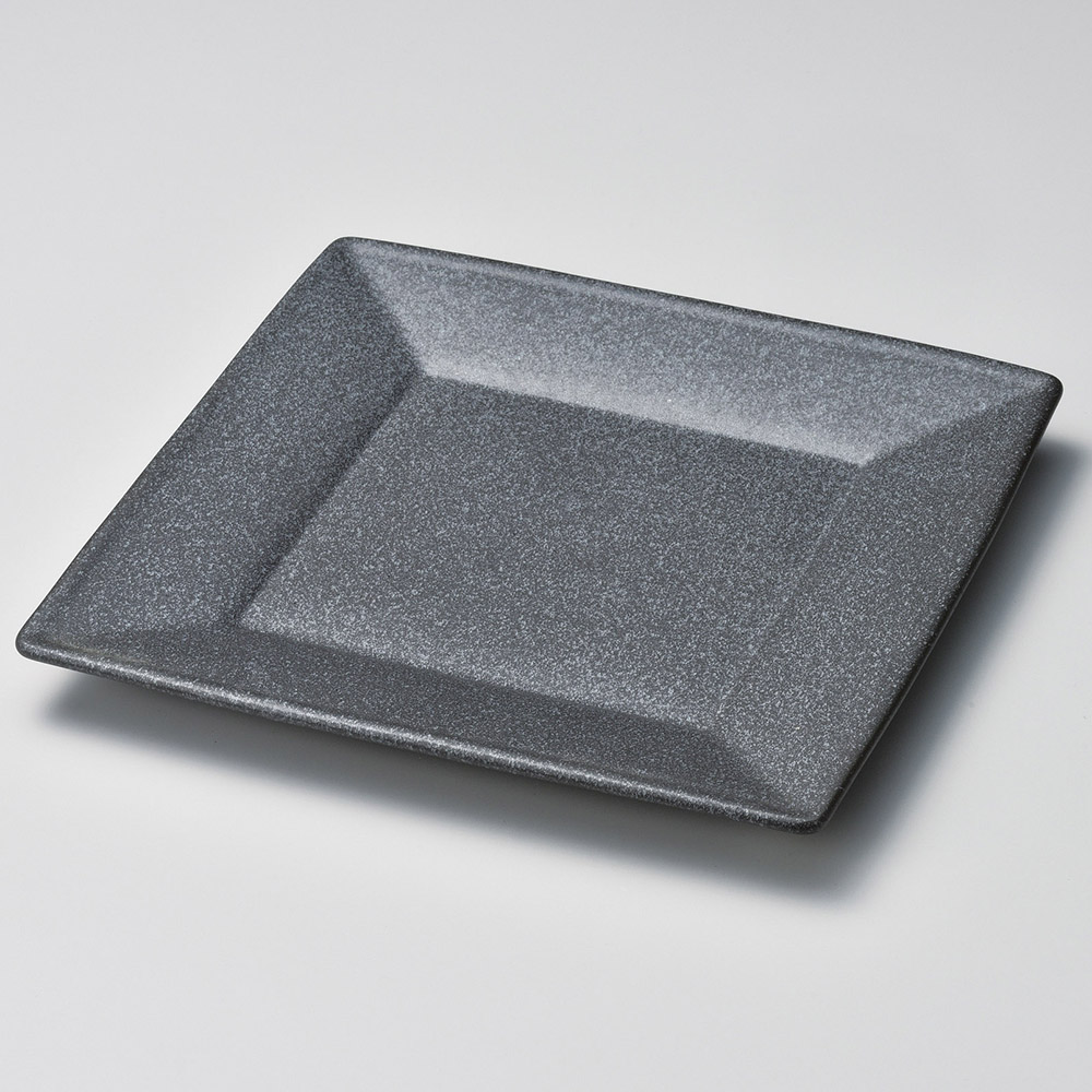鉄ペーパースクウェアー21cm角皿(和風正角皿(中サイズ))|食器通販の陶磁庵