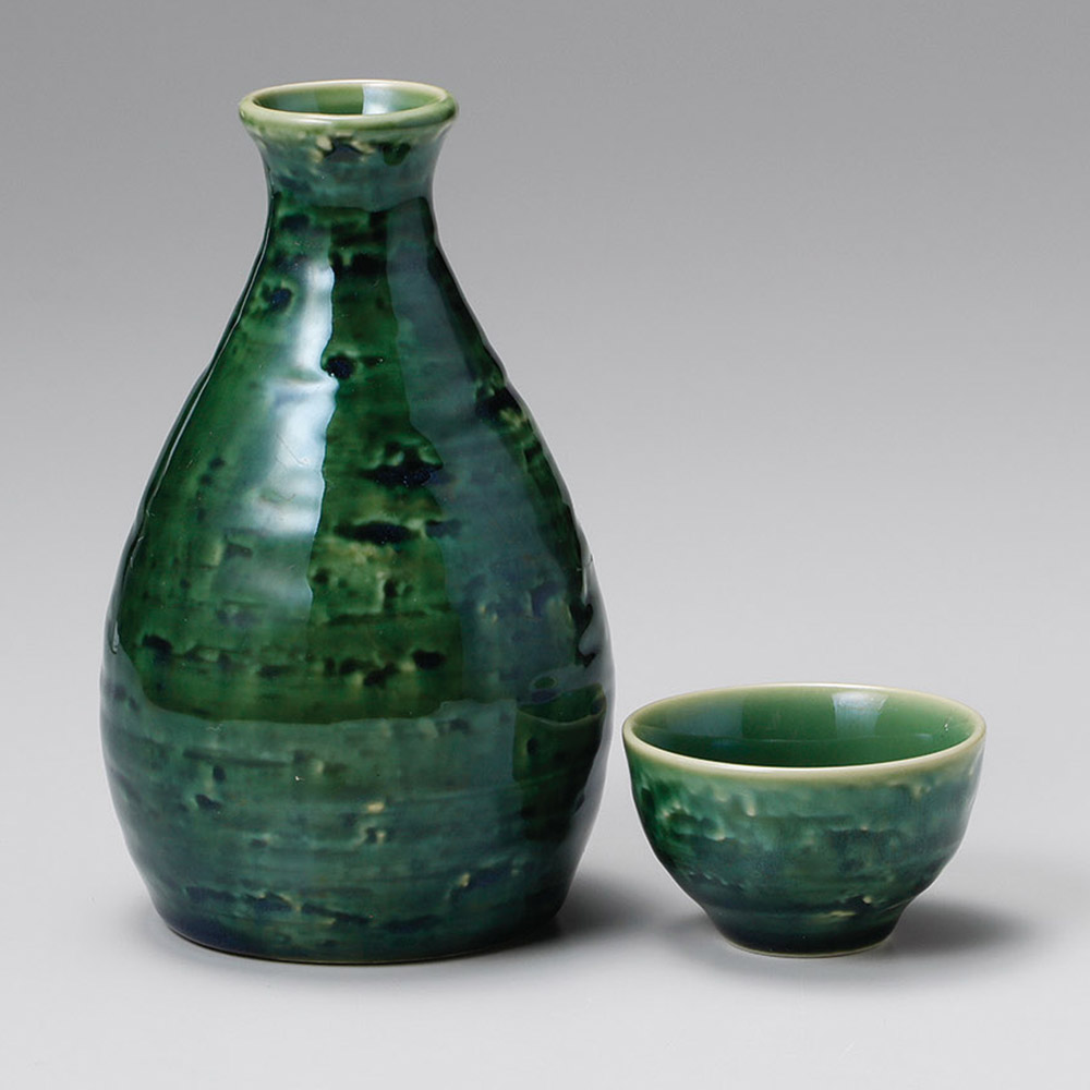 灰釉徳利（大）(徳利・盃)|食器通販の陶磁庵