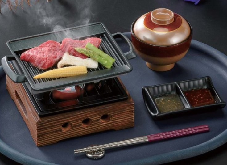 AL・木］160焼杉民芸調コンロ（台付）(卓上コンロ)|食器通販の陶磁庵