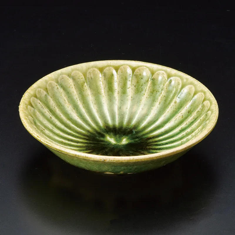 織部しのぎ彫5.5中鉢(和食器,鉢もの,中鉢)|食器通販の陶磁庵