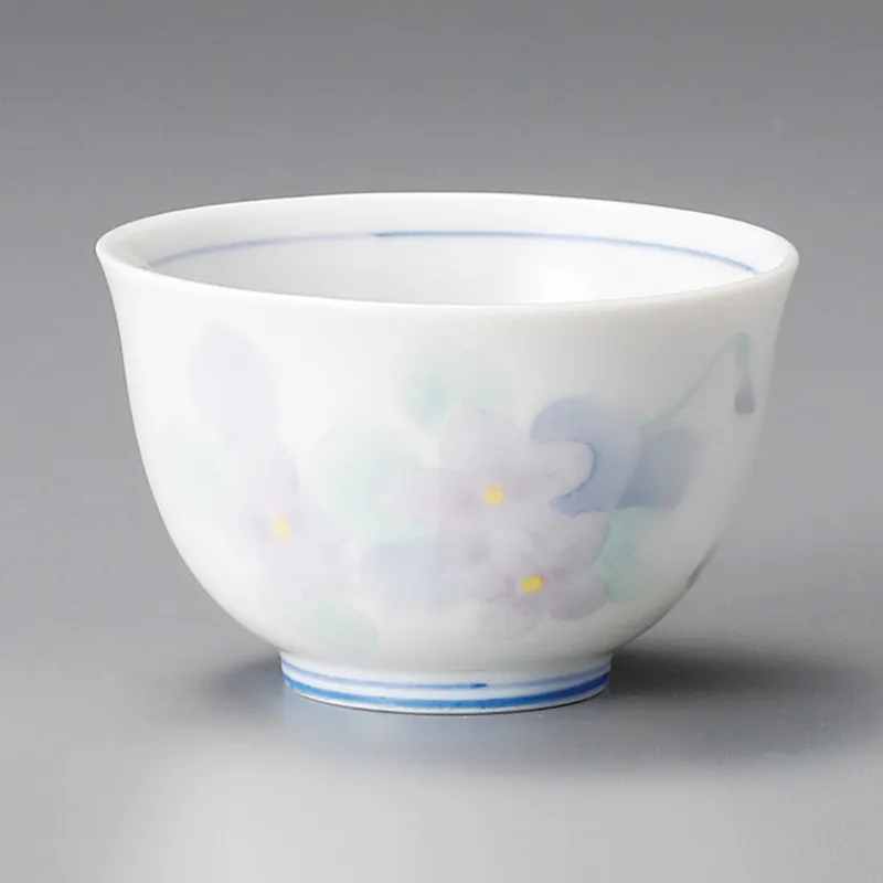 スミレ小千茶(煎茶碗)|食器通販の陶磁庵