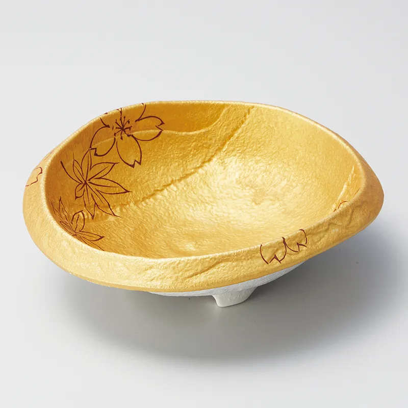 金彩椿向付(和食器,鉢もの,中鉢)|食器通販の陶磁庵