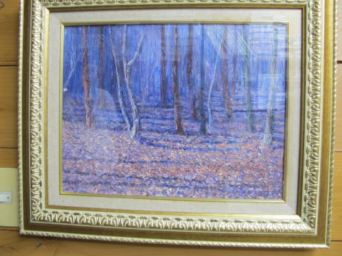 91歳、武蔵野の落ち葉を描き続ける 西山晋さん | 東上沿線物語