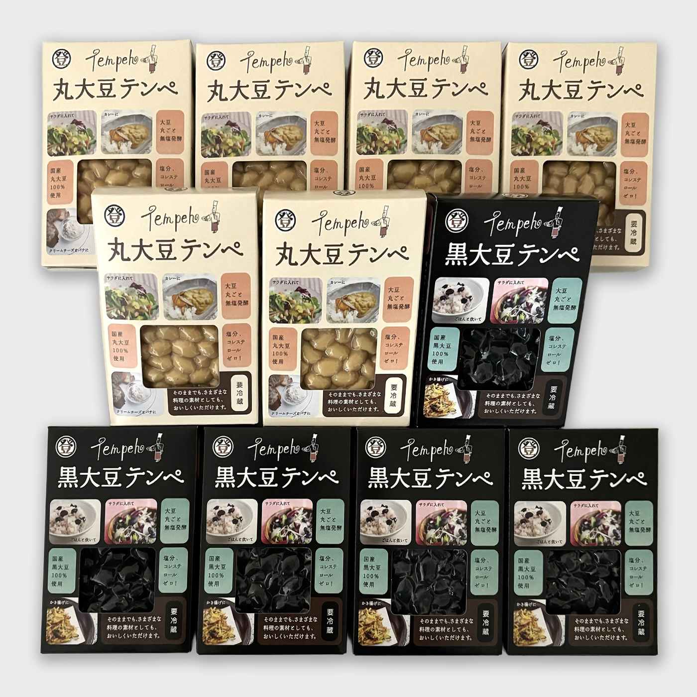 丸大豆テンペセット - 株式会社登喜和食品