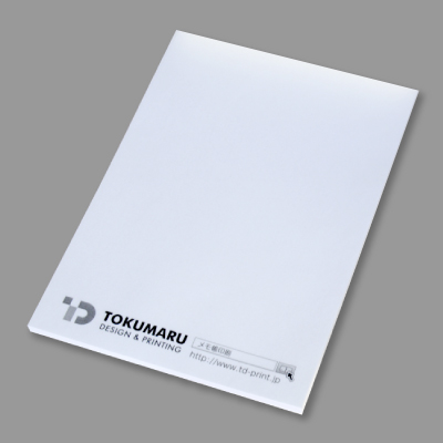 表紙なしメモ帳 - オリジナルメモ帳印刷は得メモ