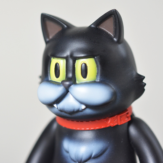 ソフビ製モズクパイセン (黒猫) | 多肉植物・特別な鉢の販売