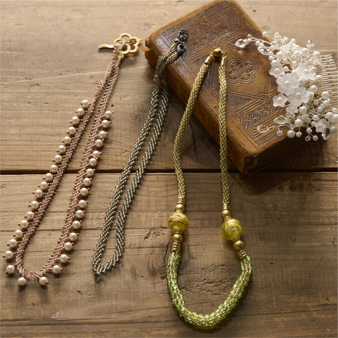 ビーズご確認ページ ビーズパターン PDF 花文字 L ブリックステッチビーズ ミユキデリカ