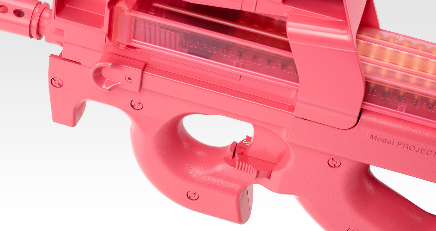 TOKYO MARUI P-90 Plus Ver.LLENN AEG Set (1 300rds Exter Magazine