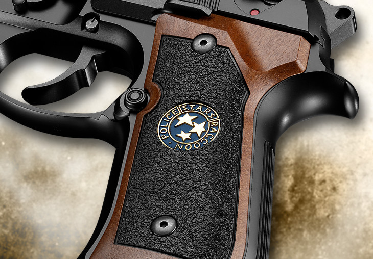 バイオハザード SAMURAI EDGE STANDARD モデルガン バイオハザード公式 サムライ エッジ スタンダードモデル ガスブロ