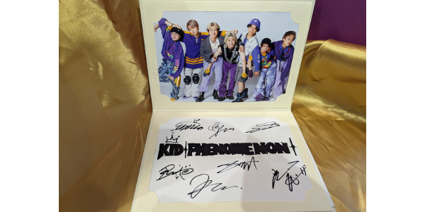 プレゼント】KID PHENOMENON 直筆サイン入りフォトカード1名様に