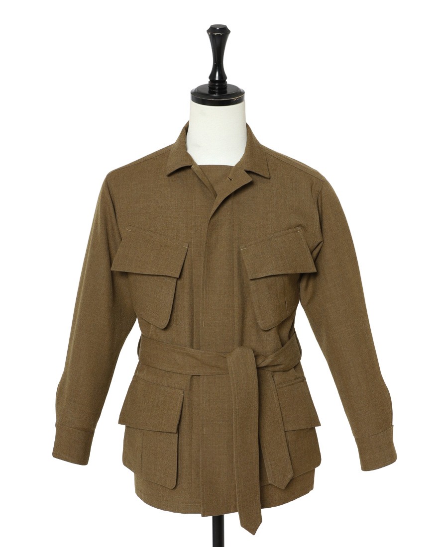 ミリタリーウールサージ ミリタリージャケット｜ES:S（エス）｜TOKYOlife