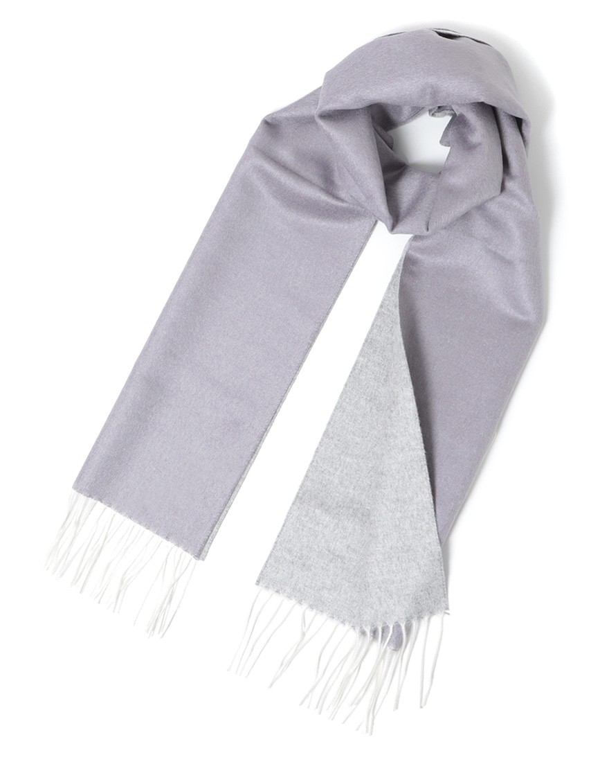 ダブルフェイスシルクカシミヤストール｜PIACENZA（ピアチェンツァ