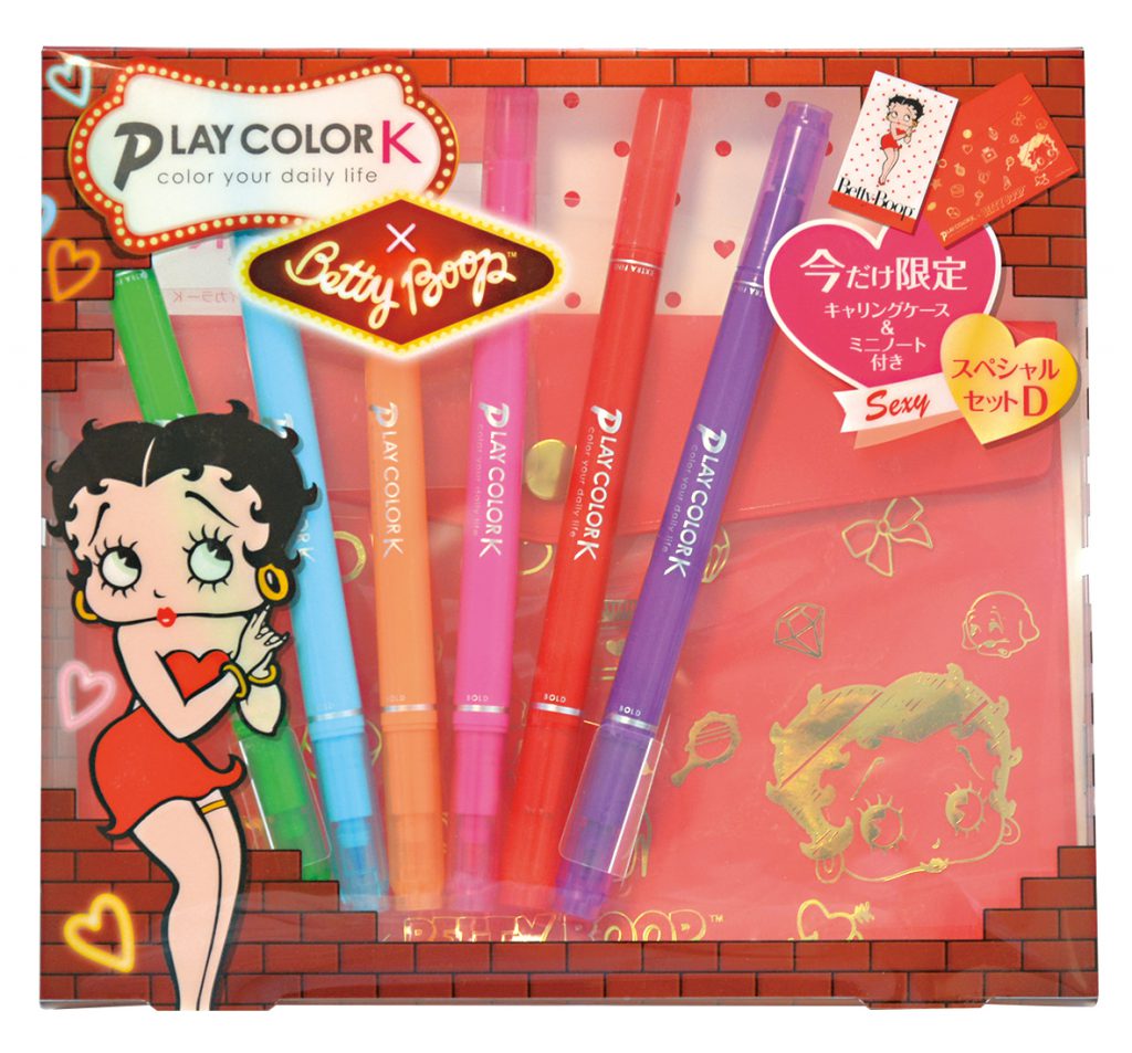 Betty Boopと限定コラボプレイカラーKスペシャルセット 限定発売