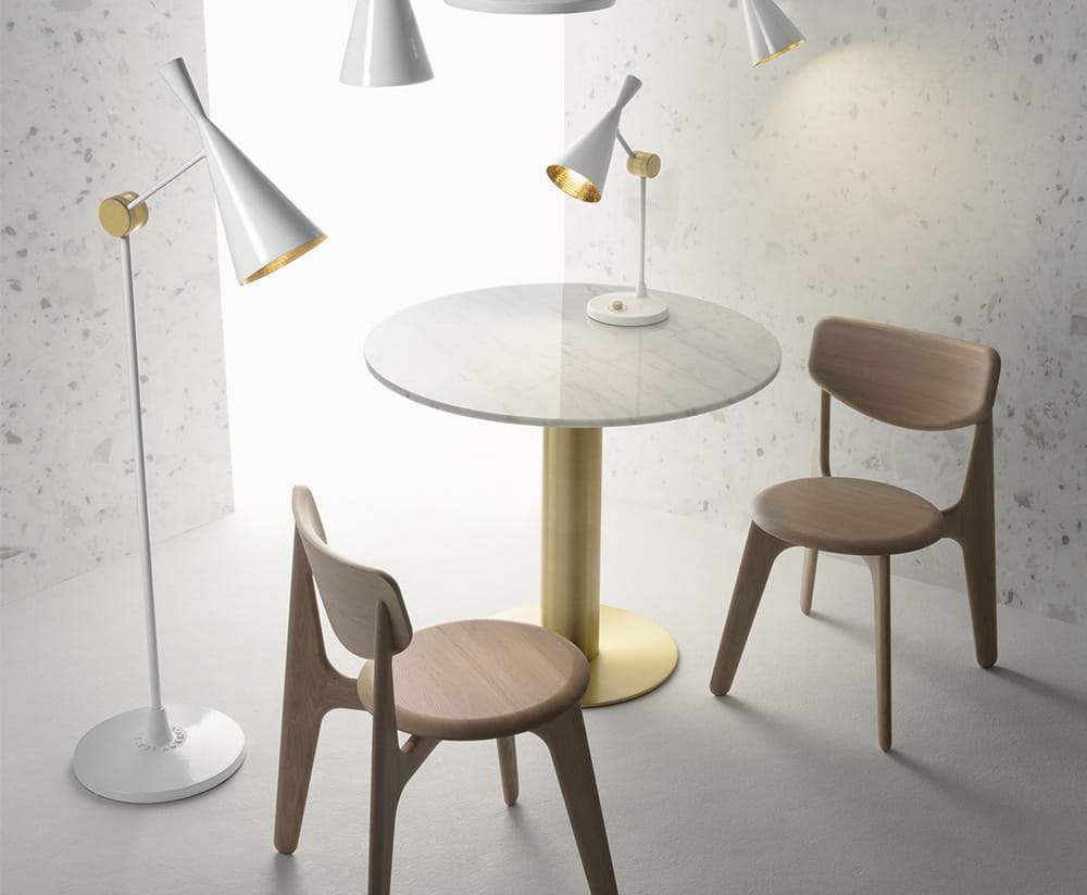 TUBE DINING TABLE 900 – Tom Dixon ONLINE STORE – トムディクソン