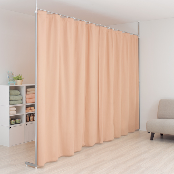 つっぱりパーティション（カーテン）ライトブルー ｜ 商品紹介 ｜ 株式