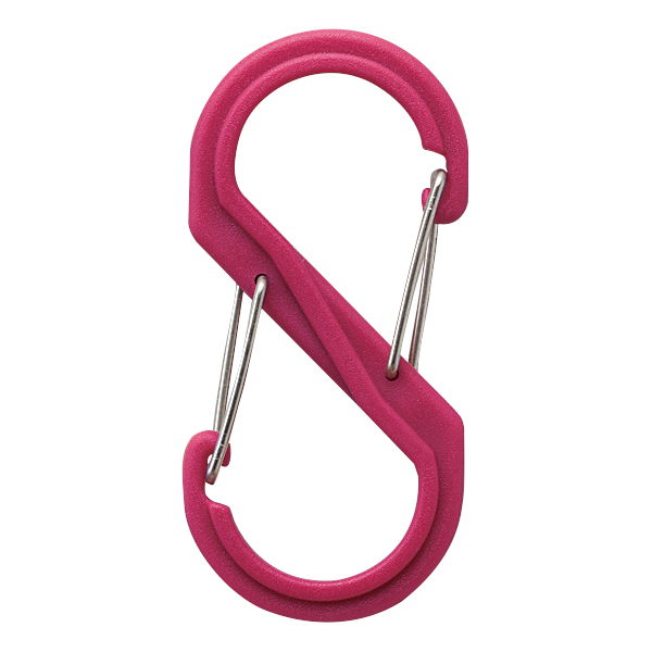S型カラビナ 大 ピンク KRSA88-3 ｜ 商品紹介 ｜ 株式会社友屋