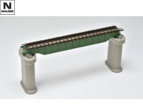 上路式ガーダー橋S140(F)(赤)(れんが橋脚・2本付) ｜製品情報｜製品