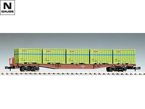 国鉄貨車 コキ50000形（コンテナなし・2両セット）｜製品情報｜製品