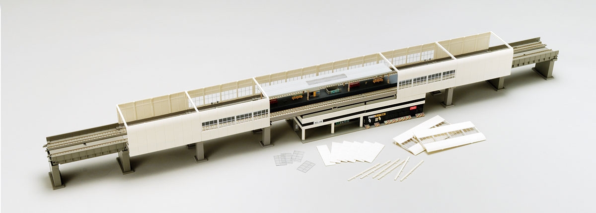 高架複線スラブ駅セットⅡ(レールパターンHB-SL)｜製品情報｜製品検索