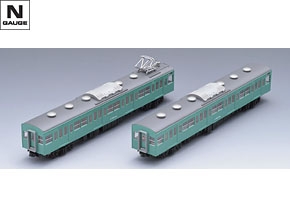 国鉄 103系通勤電車（高運転台ATC車・エメラルドグリーン）基本セット