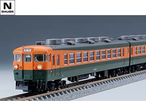 国鉄 165・167系電車(冷改車・湘南色・宮原電車区)増結セット｜製品