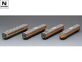 国鉄 113-0系近郊電車(冷改車・湘南色・関西仕様)増結セットA ｜製品